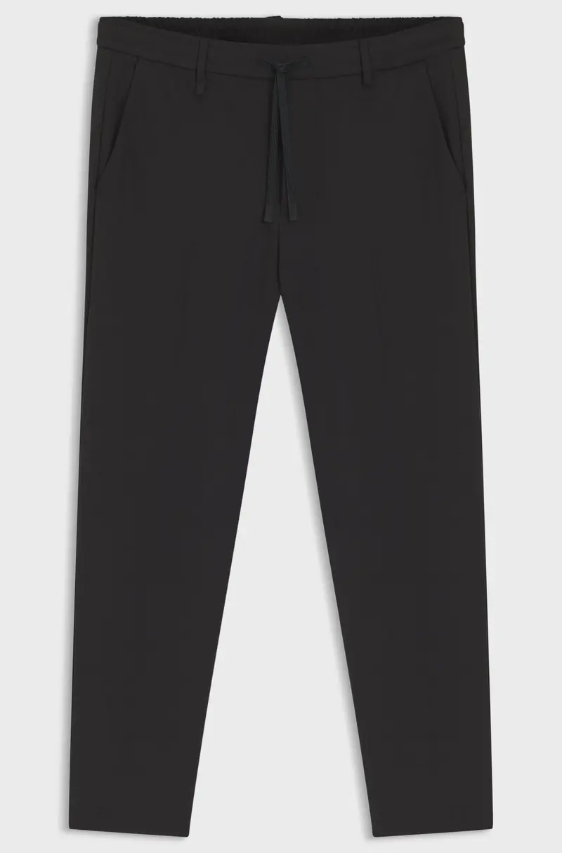 Pantaloni a taglio stretto con finitura idrorepellente