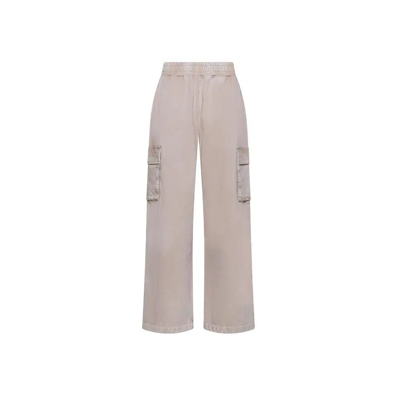 Pantaloni cargo in felpa