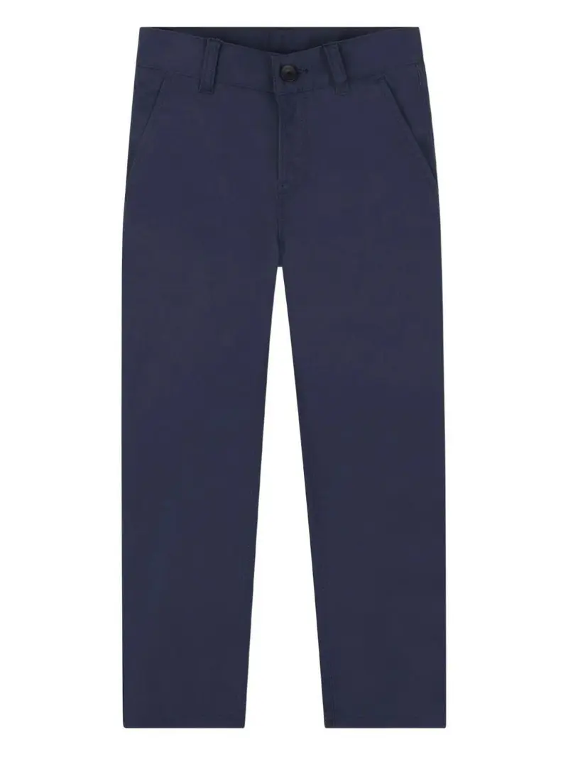 Pantaloni chino in twill di cotone