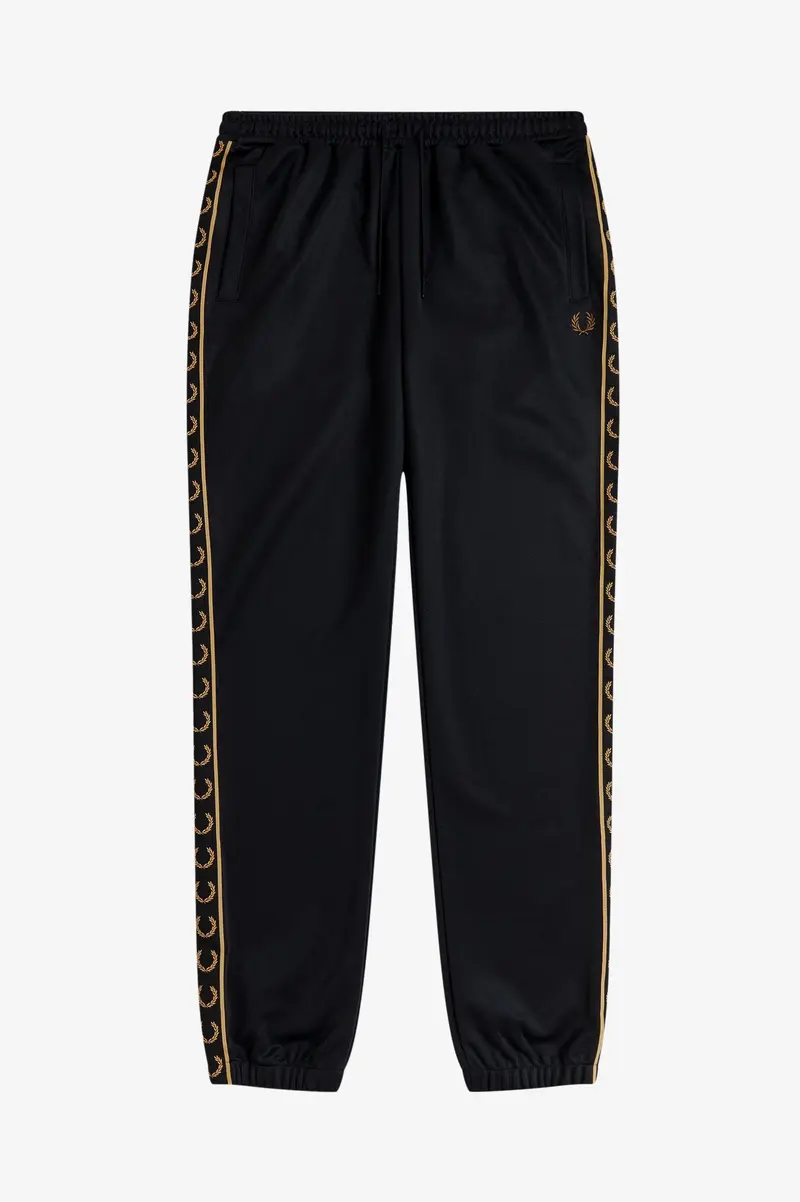 Pantaloni da tuta con fettuccia a contrasto