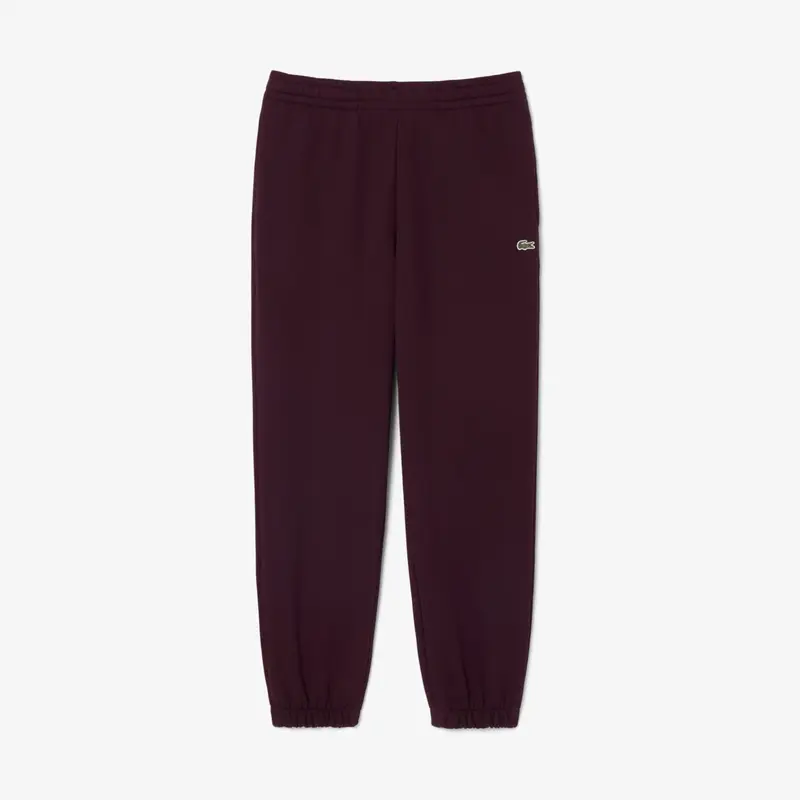 Pantaloni della tuta regular fit in tessuto felpato