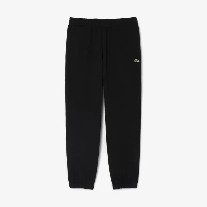 Pantaloni della tuta regular fit in tessuto felpato
