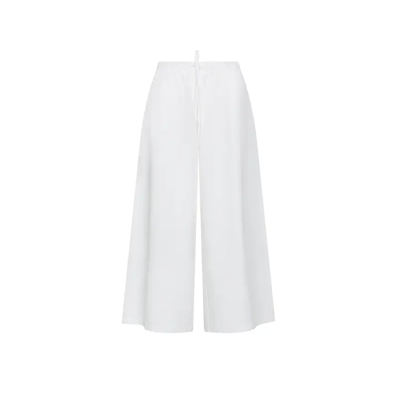 Pantaloni in cotone con coulisse