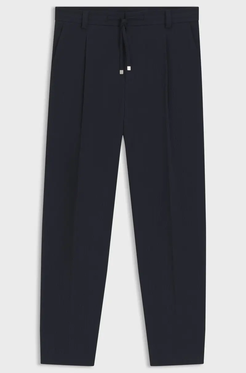 Pantaloni in seersucker