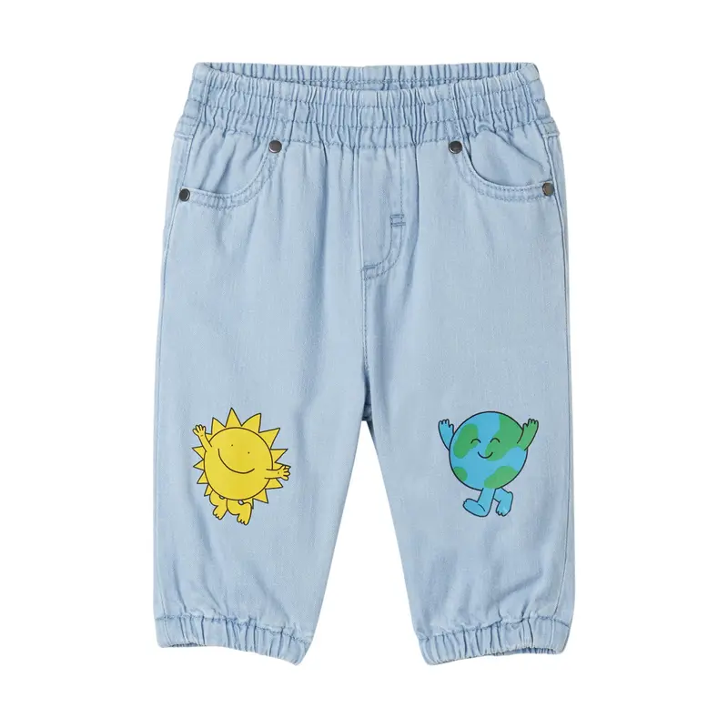 Pantaloni Jeans Grafica Amici della Terra