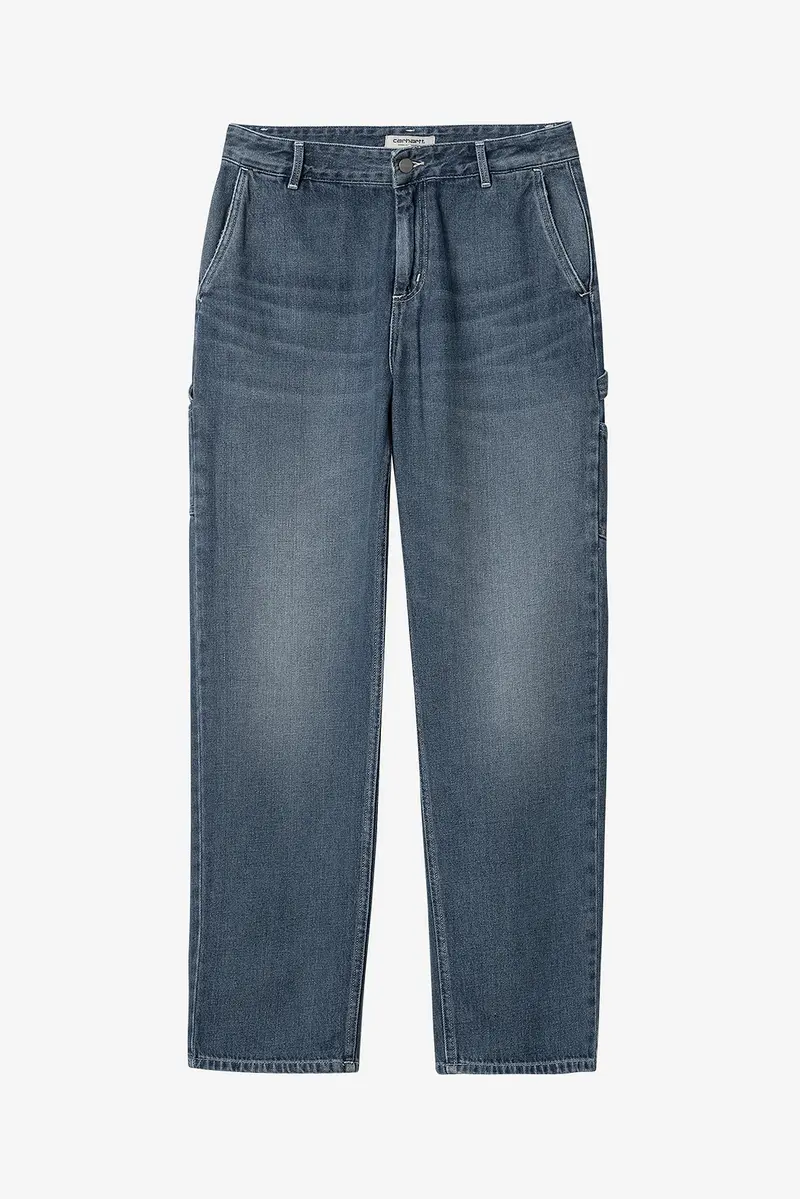 Pantaloni jeans Women's Pierce Pant Straight blue dark used washed