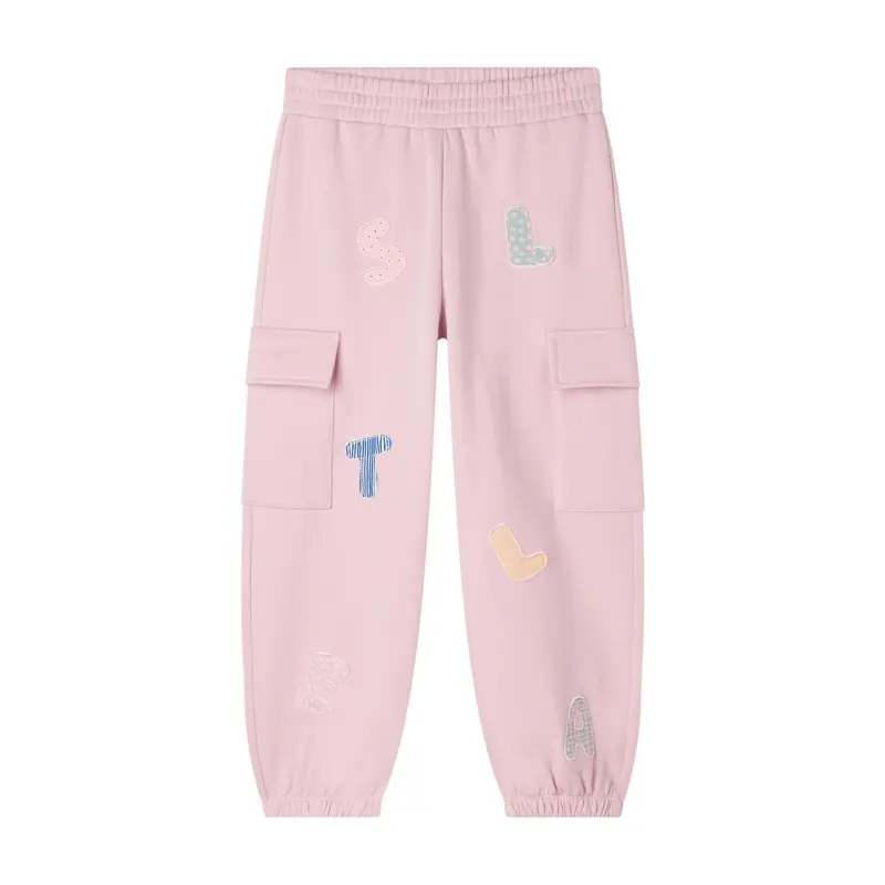 Pantaloni Sportivi con Coulisse e Logo Ricamato