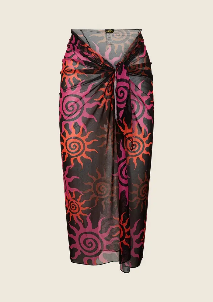 Pareo lungo fantasia
