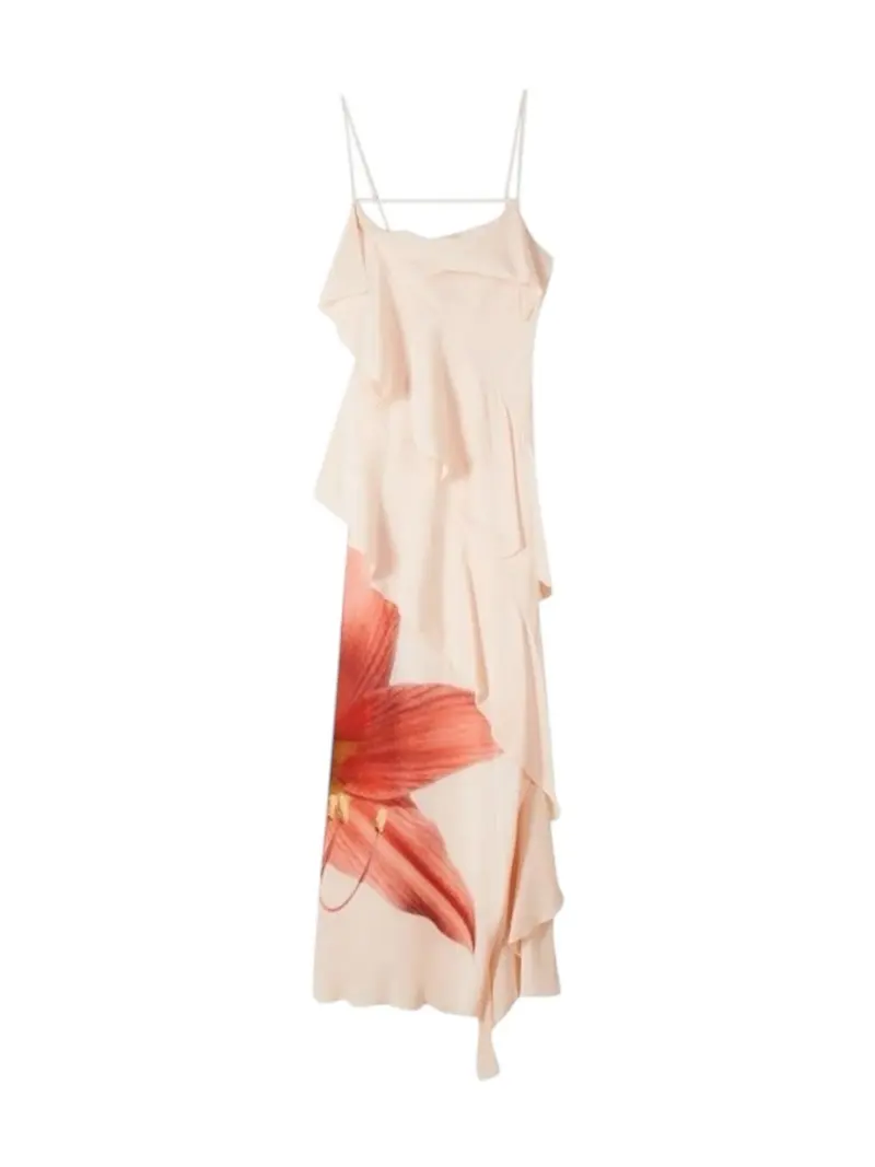 PATRIZIA PEPE Abito Donna  2A3090 A765 J510 NUDE FLOWER