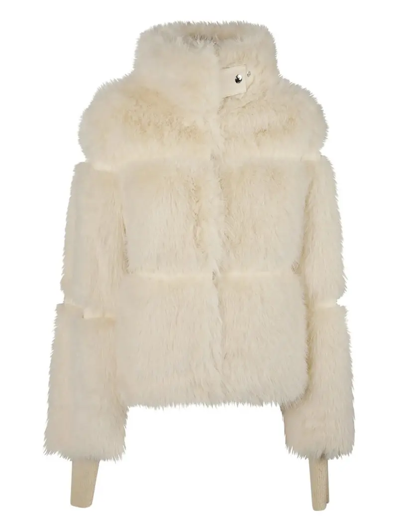 PATRIZIA PEPE Pelliccia Donna  2O0174 E077 W405 WOOLY WHITE