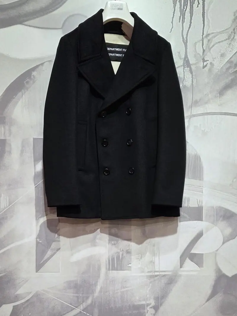 peacoat con bottoni anche oro