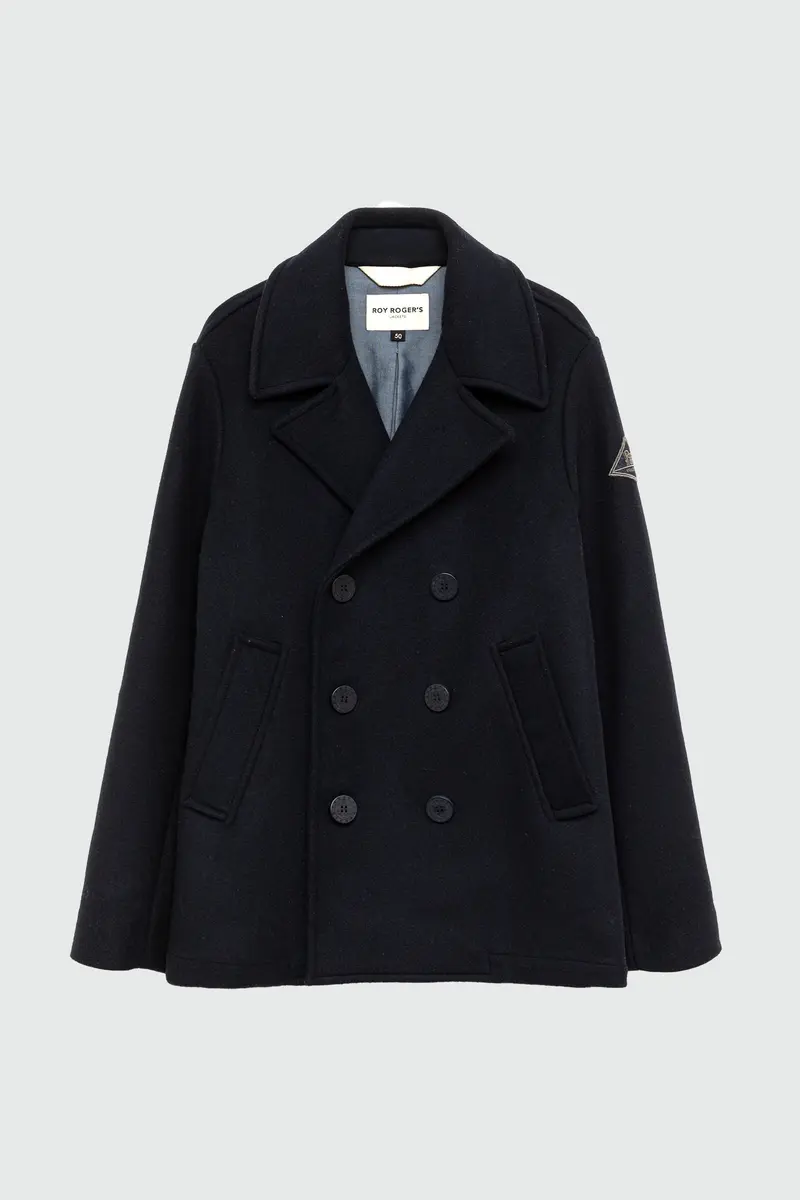 PEACOAT MELTON BLUE NAVY