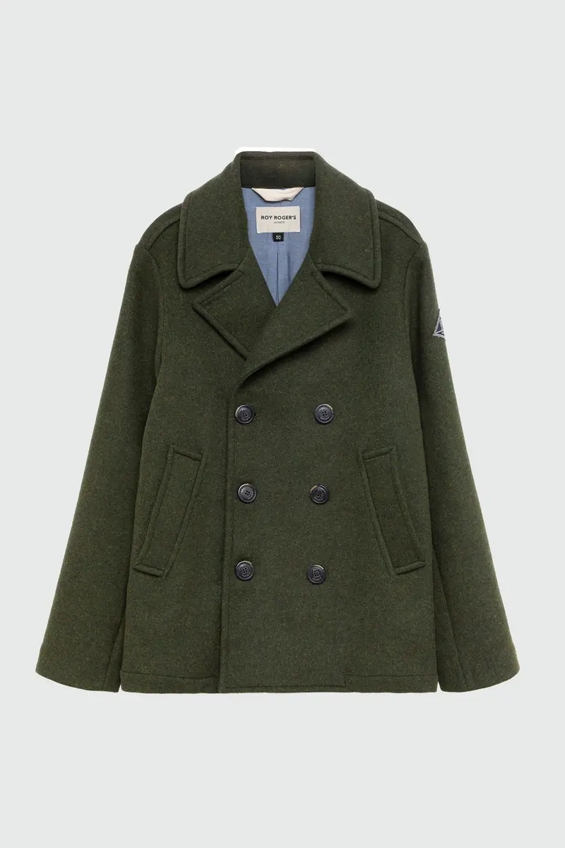 PEACOAT MELTON MUSK