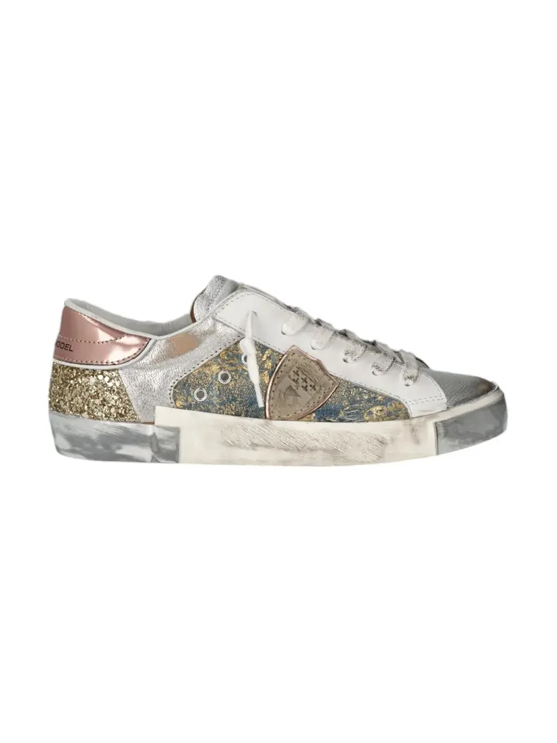 PHILIPPE MODEL Sneaker Donna Prsx Low Woman PRLD IVX2 Blu