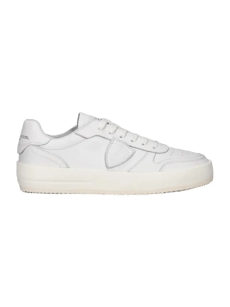 PHILIPPE MODEL Sneaker Uomo Nice Low Man VNLU V001 Bianco