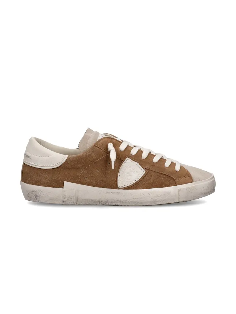 PHILIPPE MODEL Sneaker Uomo Prsx Low Man PRLU XS11 Marrone