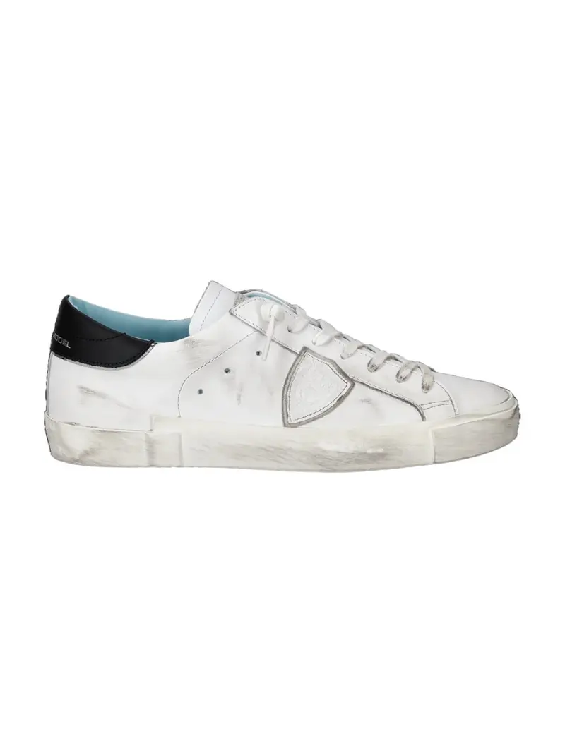 PHILIPPE MODEL Sneaker Uomo Prsx PRLU V022 BIANCO/NERO