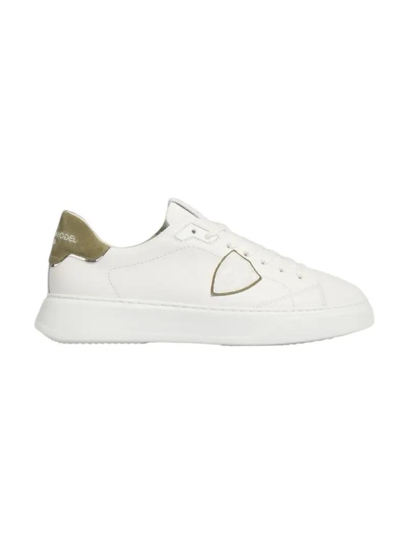 PHILIPPE MODEL Sneaker Uomo Temple low man BTLU VD22 Bianco