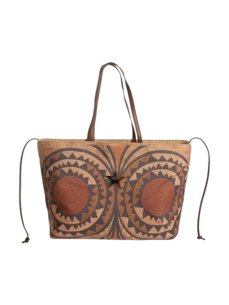 PIN-UP STARS borsa mare Donna  PF306XB 009 Marrone