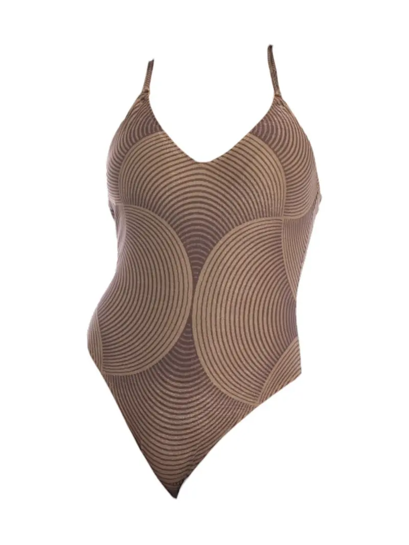 PIN-UP STARS Costume da bagno Donna PG122I 009 Marrone