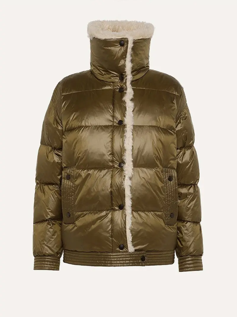 piumino ecoshearling