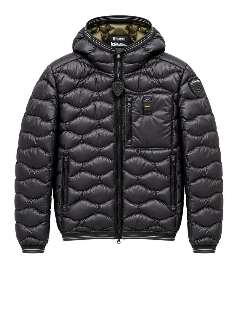 Piumino Lowell Junior Blauer - Nero/Marrone