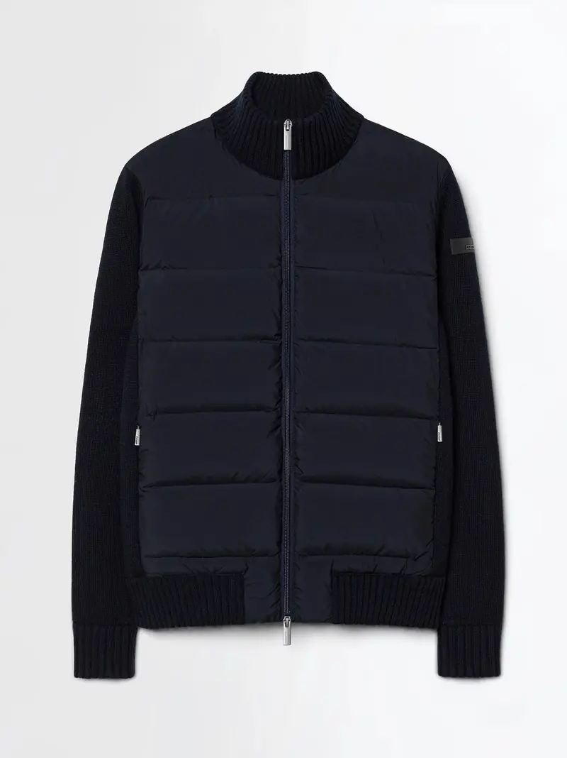 piumino wool cash 7 hybrid duck