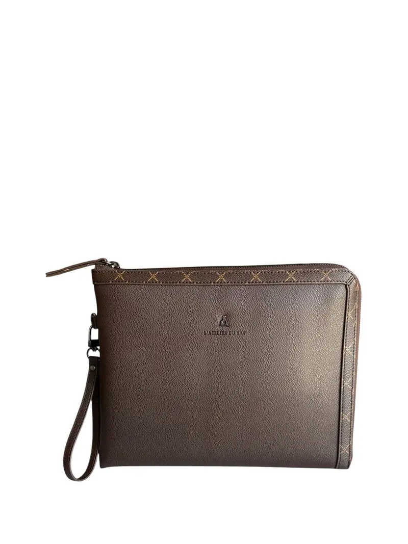 Pochette Lilian L'Atelier Du Sac - Marrone