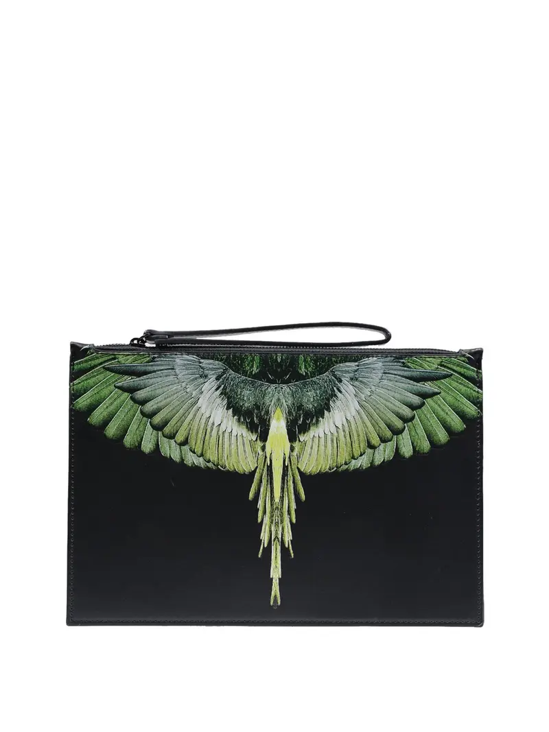 Pochette Marcelo Burlon - Nero/Giallo