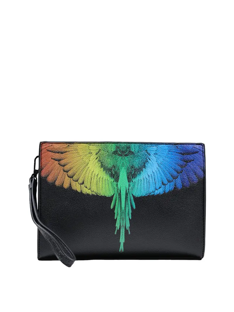 Pochette Marcelo Burlon Pouche - Nero/Multi