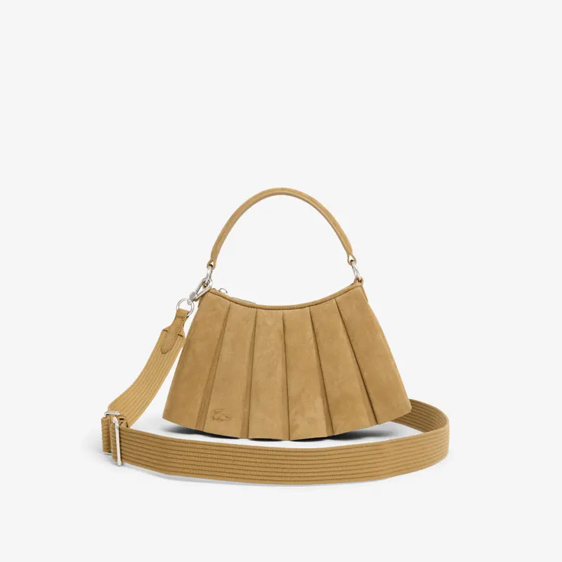 Pochette piccola in pelle scamosciata Lenglen