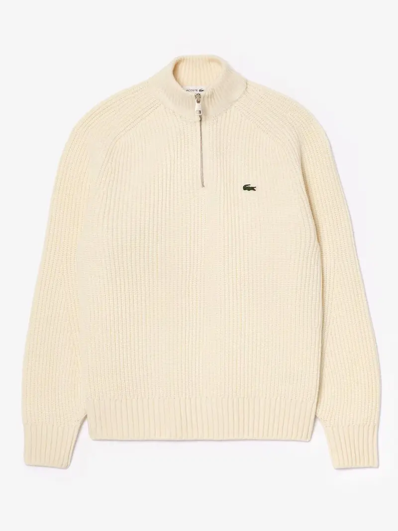polo a coste con zip