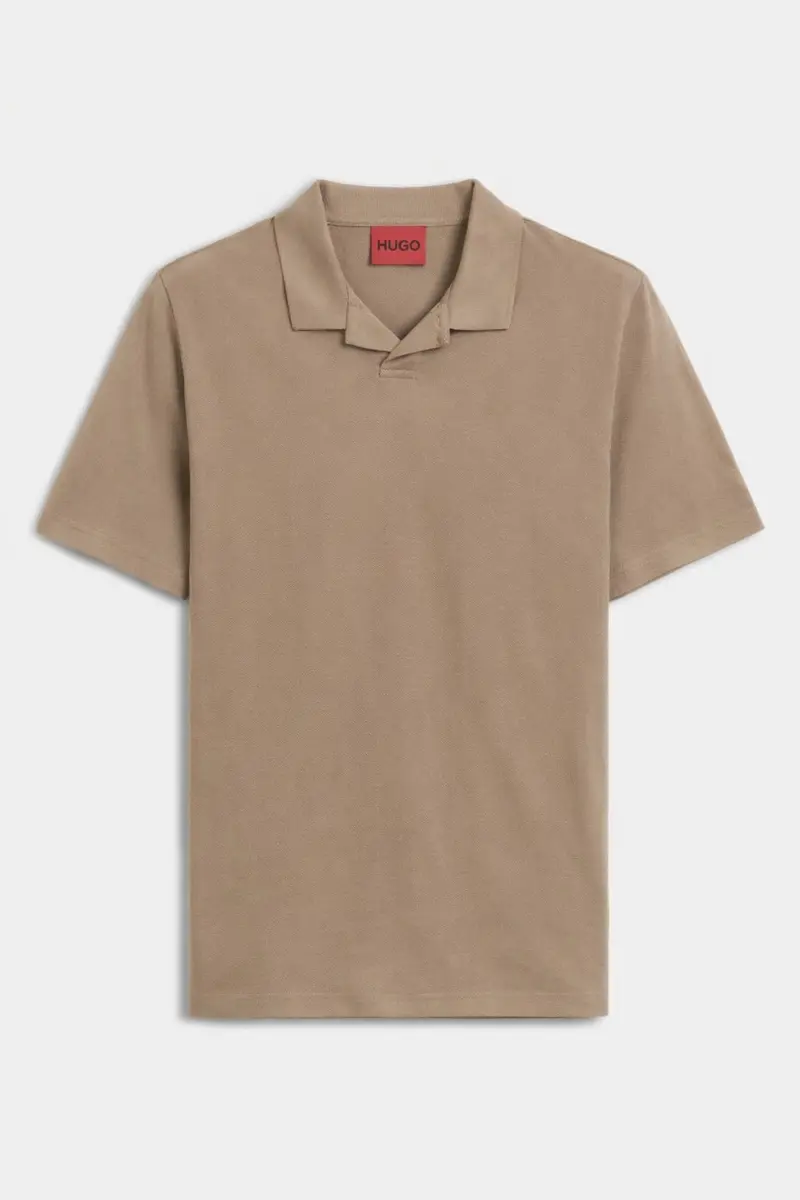 Polo aderente con colletto Johnny