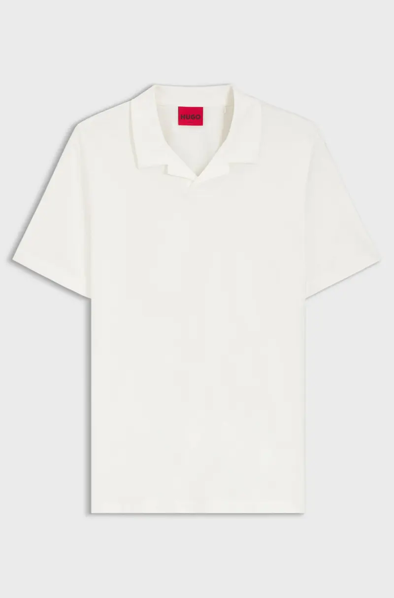 Polo aderente con colletto Johnny