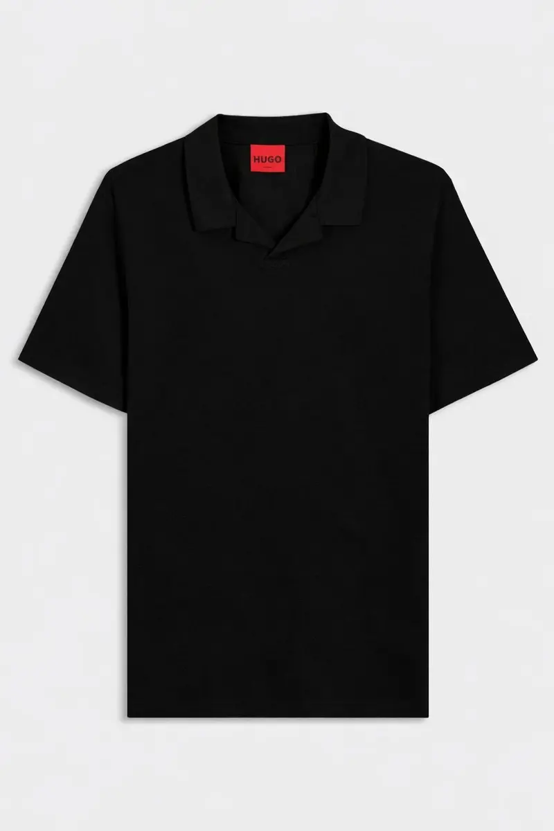 Polo aderente con colletto Johnny