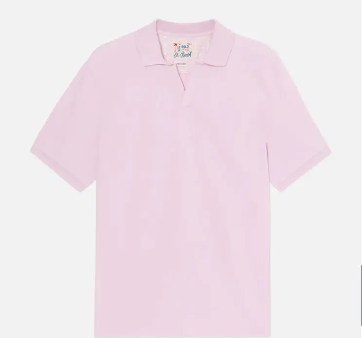 Polo Charles in piquet di cotone