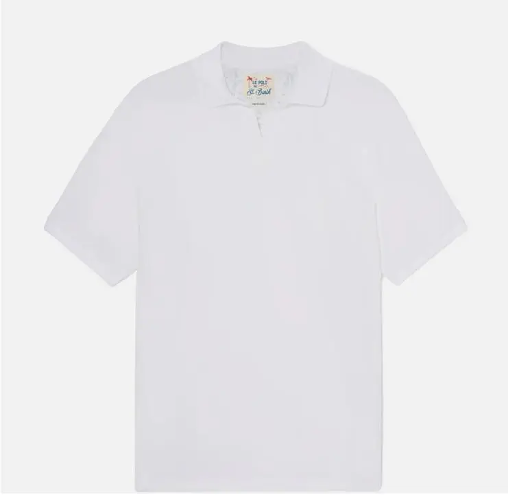 Polo Charles in piquet di cotone