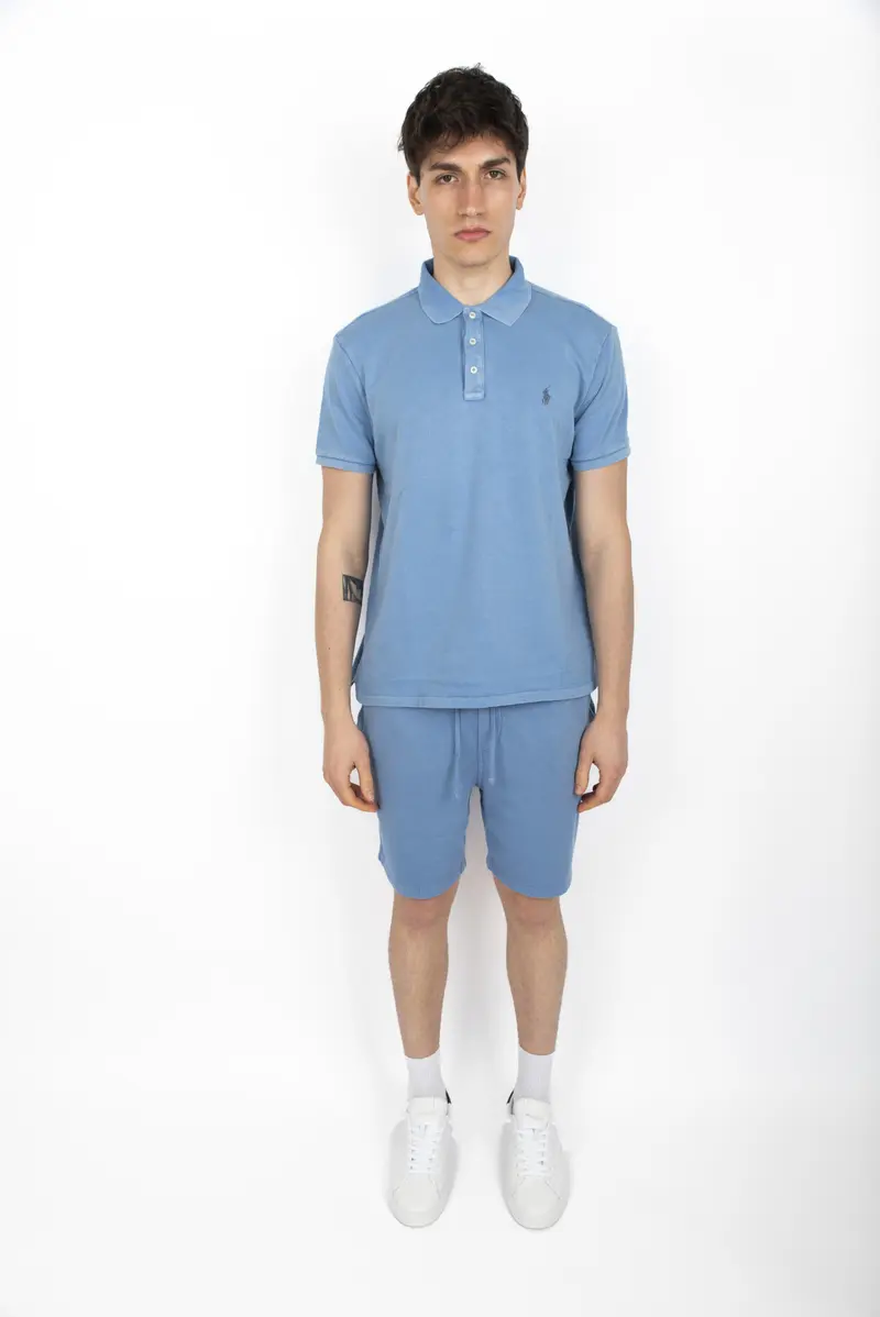 Polo classic blu