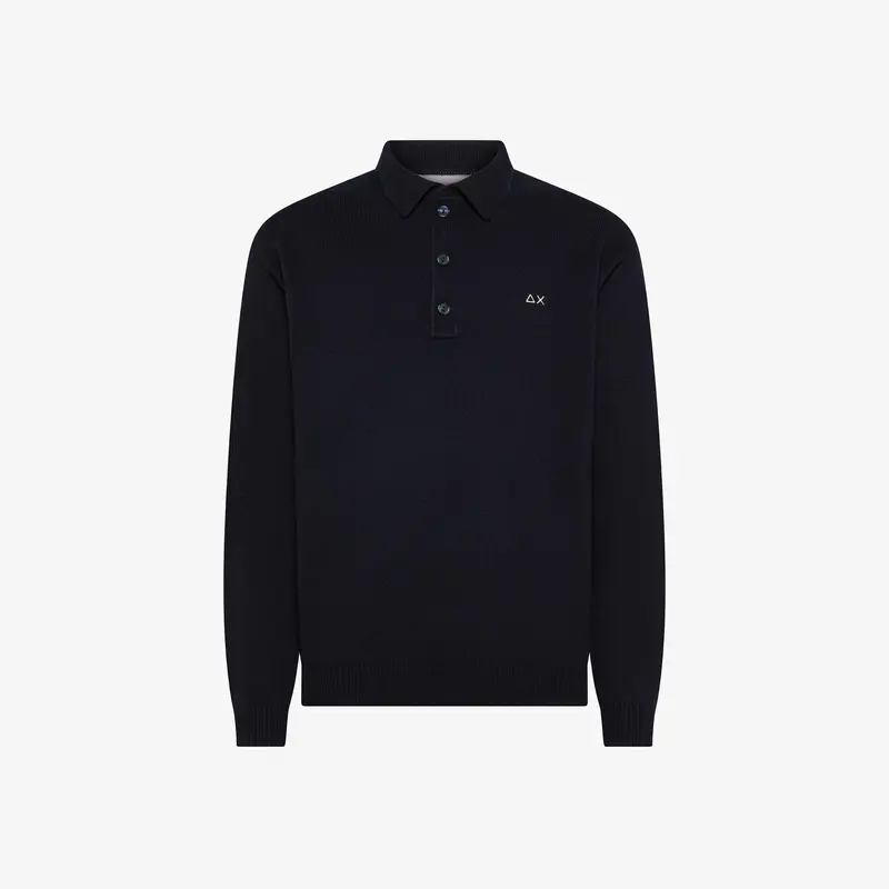 Polo in lana e cashmere