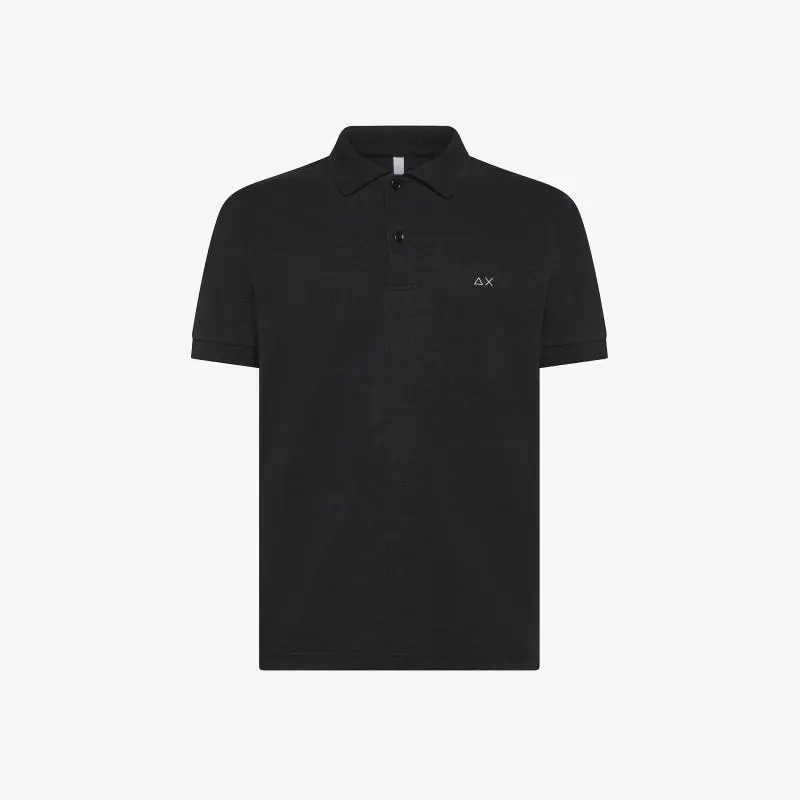 Polo in lino e cotone