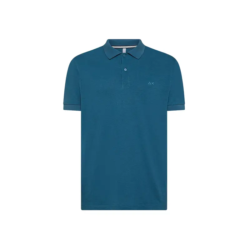 Polo in lino e cotone