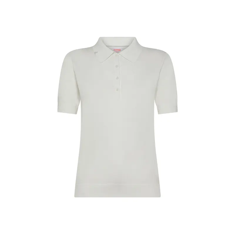 Polo in maglia di cotone