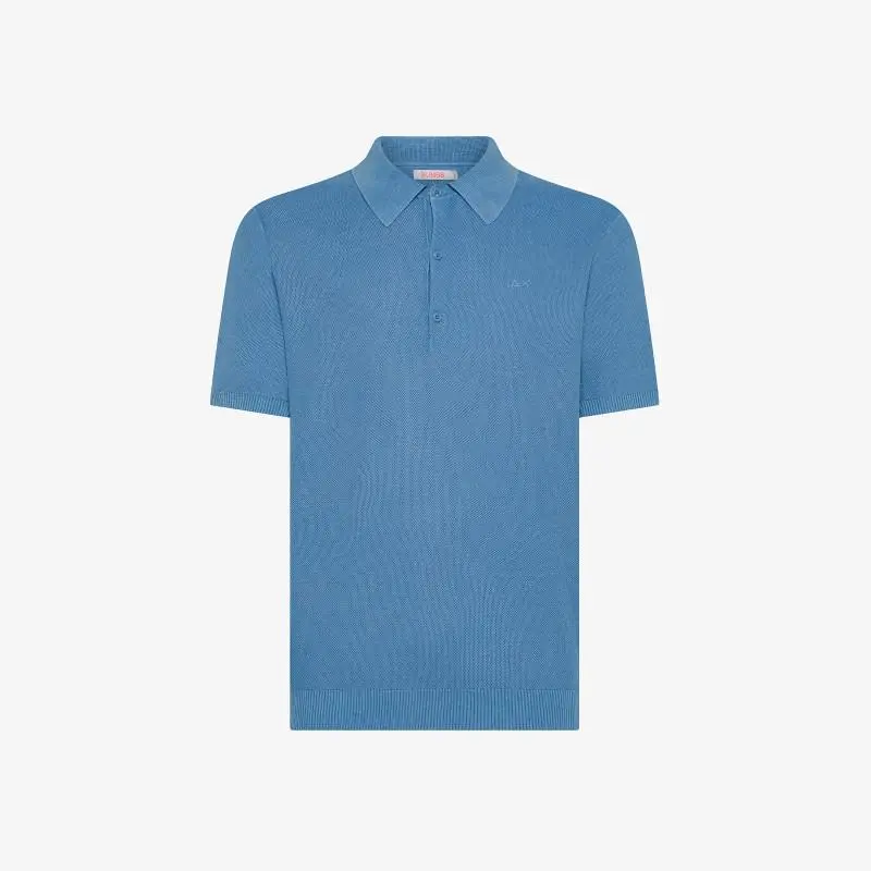 Polo in maglia di cotone