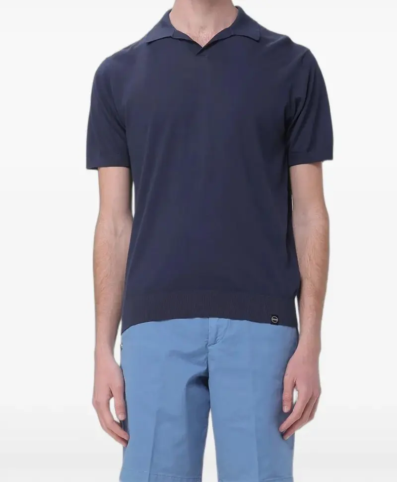 Polo in maglia fine
