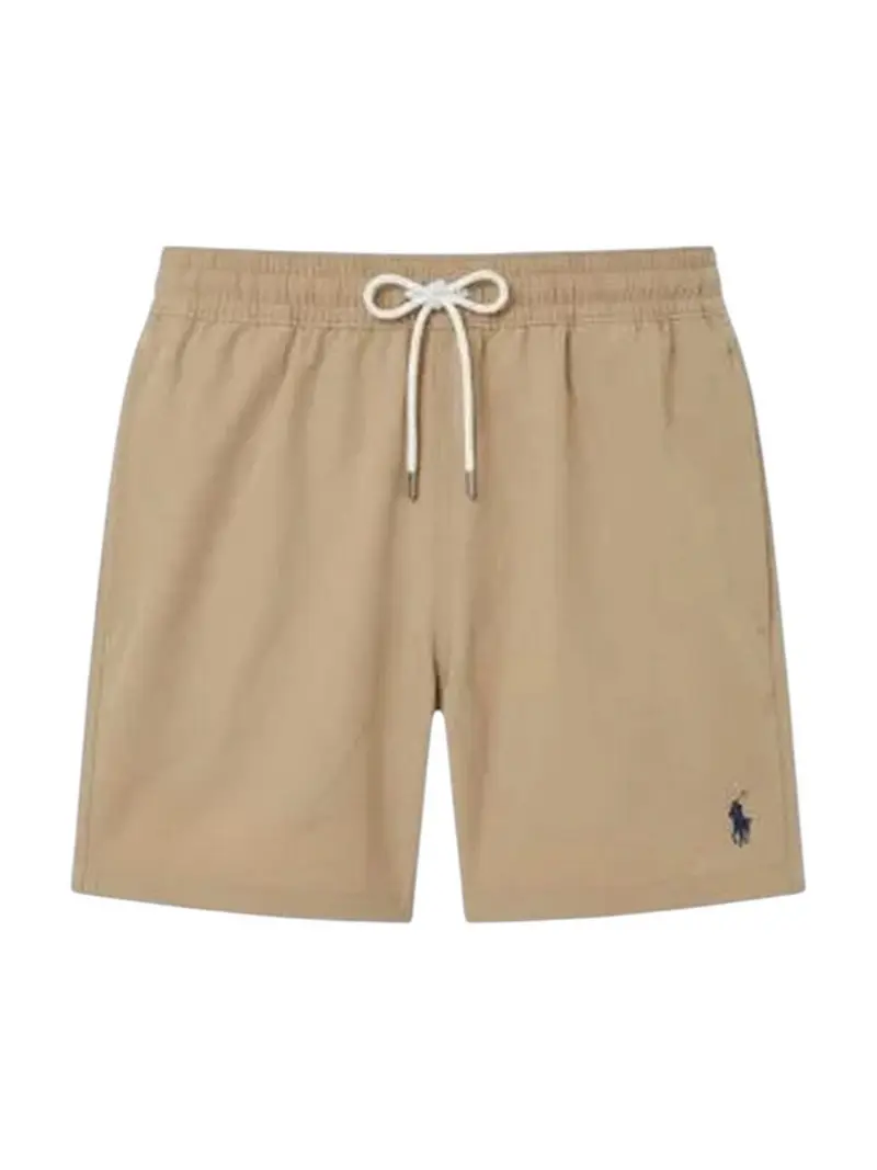 POLO RALPH LAUREN Costume da bagno Uomo WOVEN-TRUNK-SWIM BOTTOM 710B16721 001 CAFE TAN