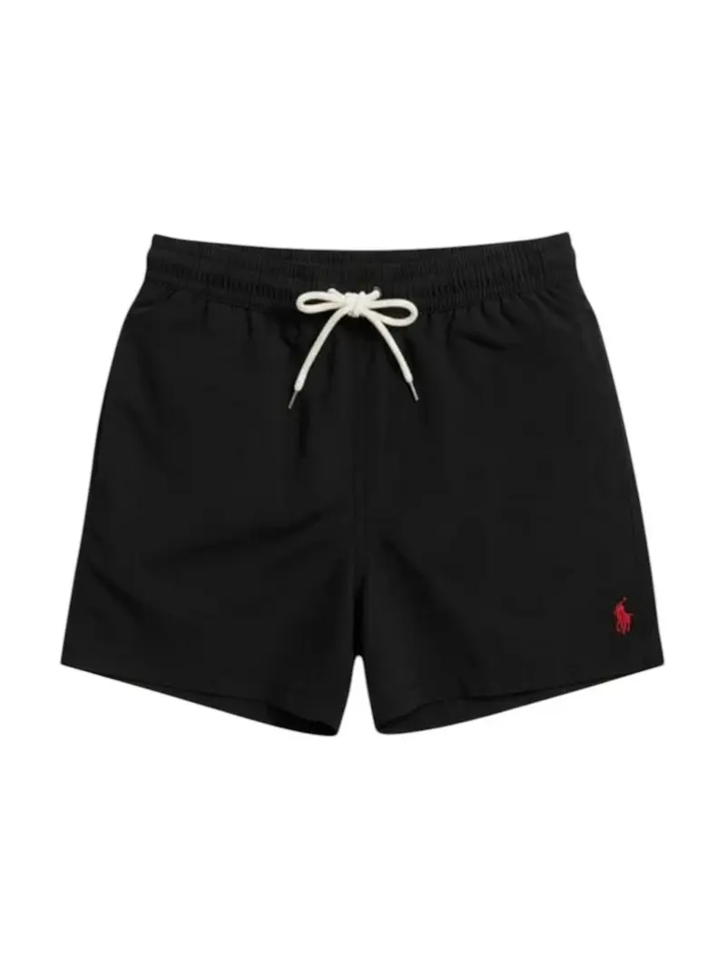 POLO RALPH LAUREN Costume da bagno Uomo WOVEN-TRUNK-SWIM BOTTOM 710B16721 010 POLO BLACK