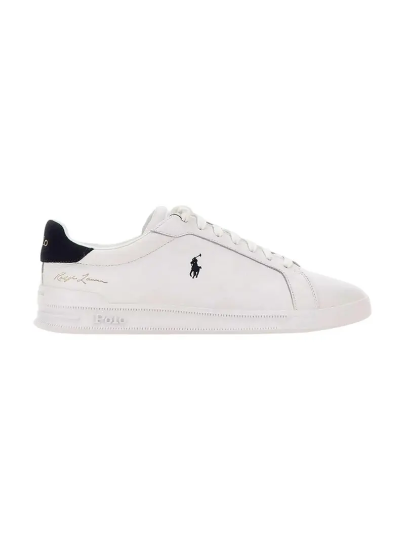 POLO RALPH LAUREN Sneaker Uomo 809P10044 002 WHITE/HUNTER NAVY