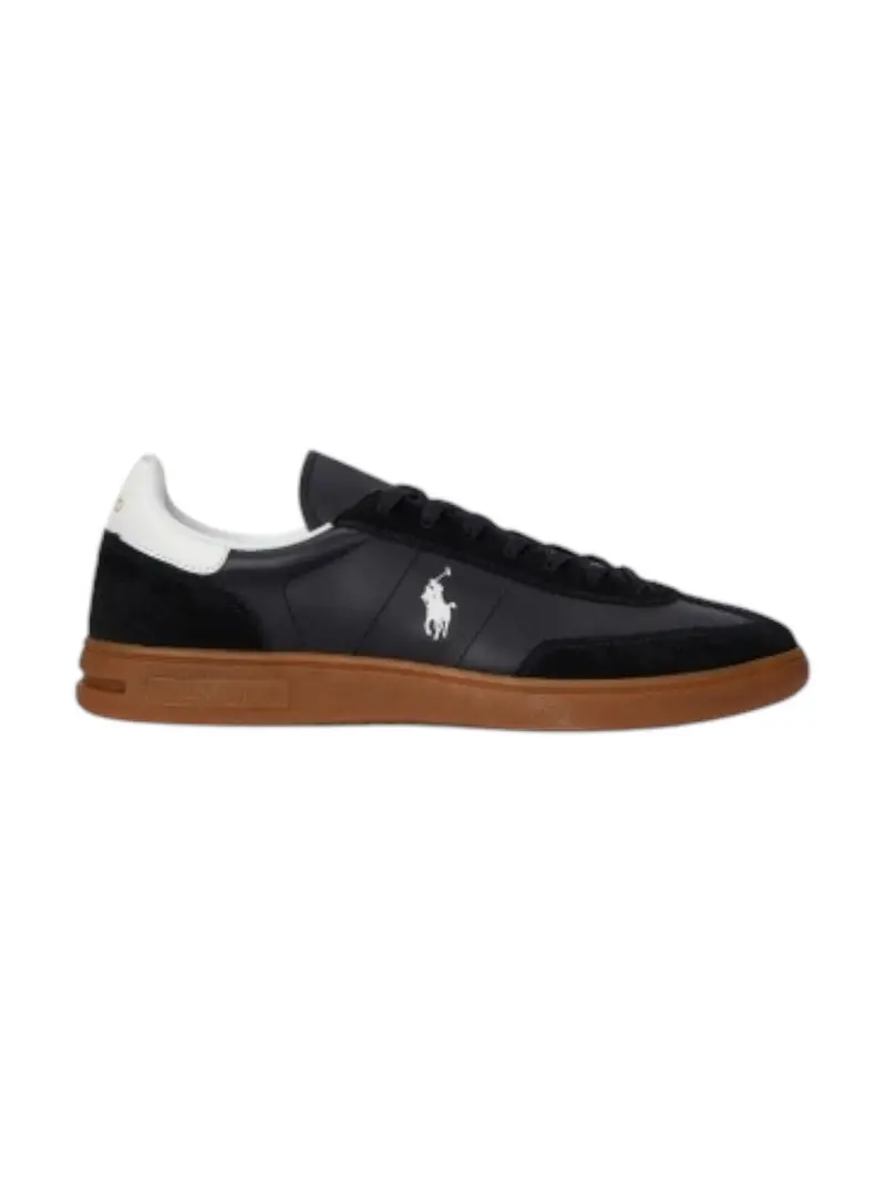 POLO RALPH LAUREN Sneaker Uomo BEDFORD PP-SNEAKERS-LOW TOP LACE 809961181 002 Nero