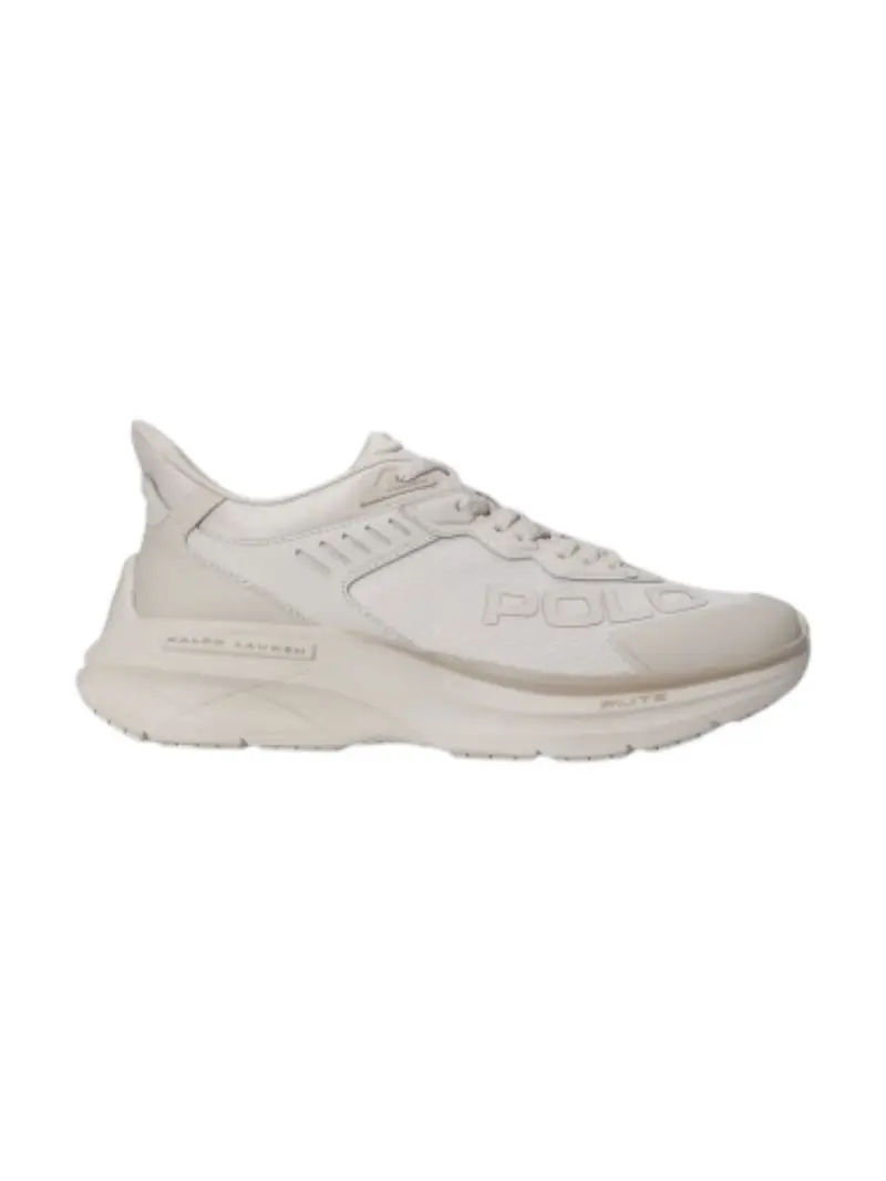 POLO RALPH LAUREN Sneaker Uomo COURT BLADE-SNEAKERS-LOW TOP LACE 809961052 005 Bianco