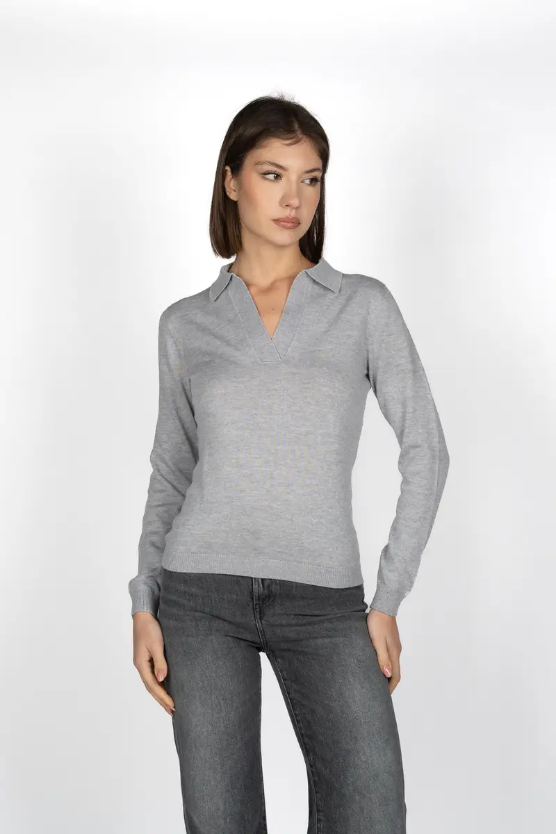 Polo skipper in Lana Merino